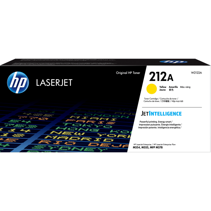 HP 212A Original Toner Cartridge for HP Color LaserJet Enterprise MFP M578dn, M554dn, M555dn, M555x atomoffice