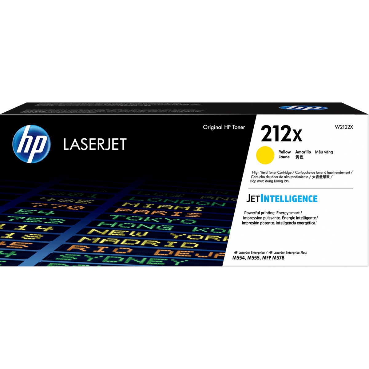 HP 212X Original Toner Cartridge for HP Color LaserJet Enterprise MFP M578dn, M554dn, M555dn, M555x atomoffice