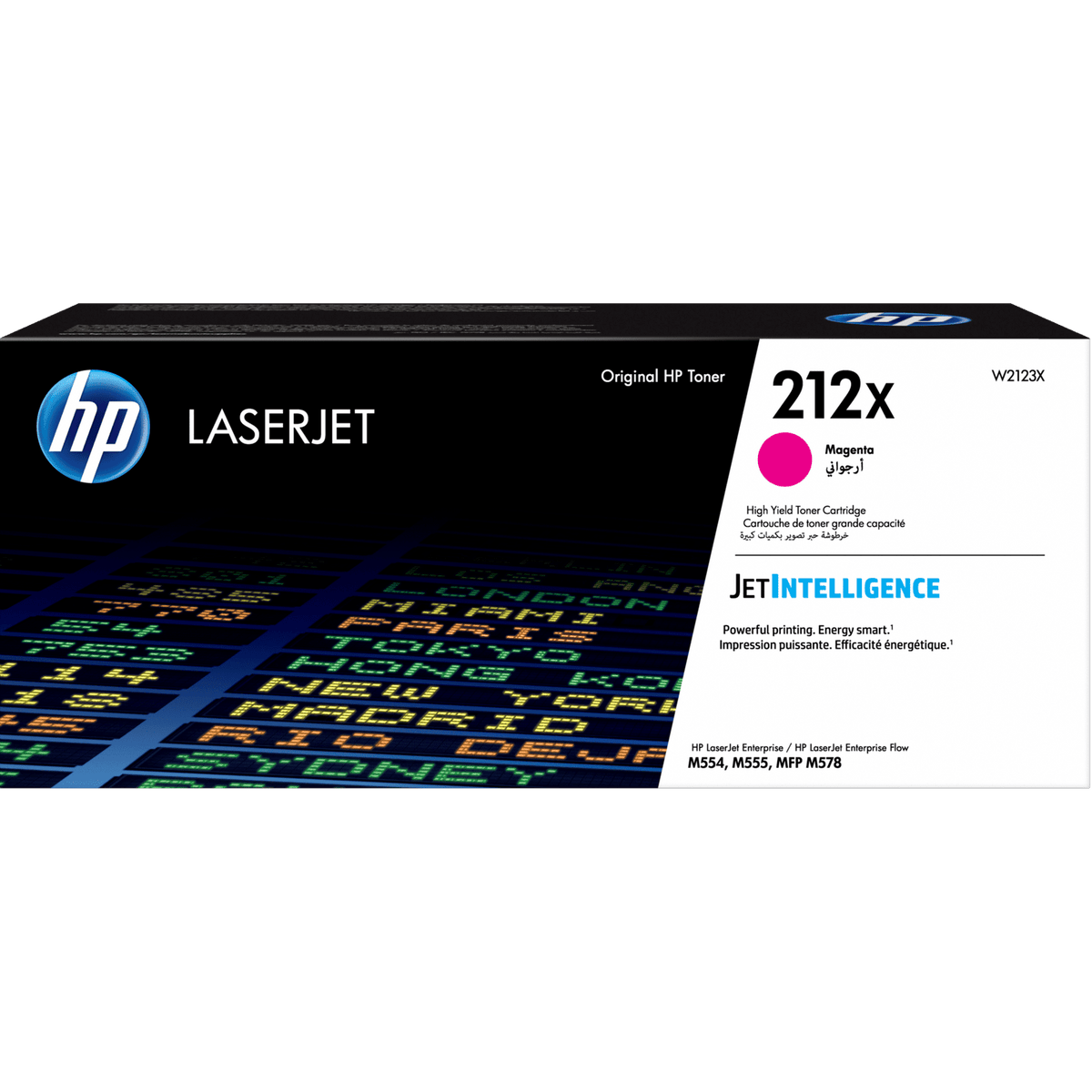 HP 212X Original Toner Cartridge for HP Color LaserJet Enterprise MFP M578dn, M554dn, M555dn, M555x atomoffice