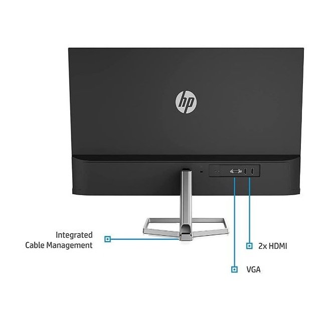 HP 27" M27F 2G3D3A FHD Monitor IPS Panel 75Hz- HDMI atomoffice