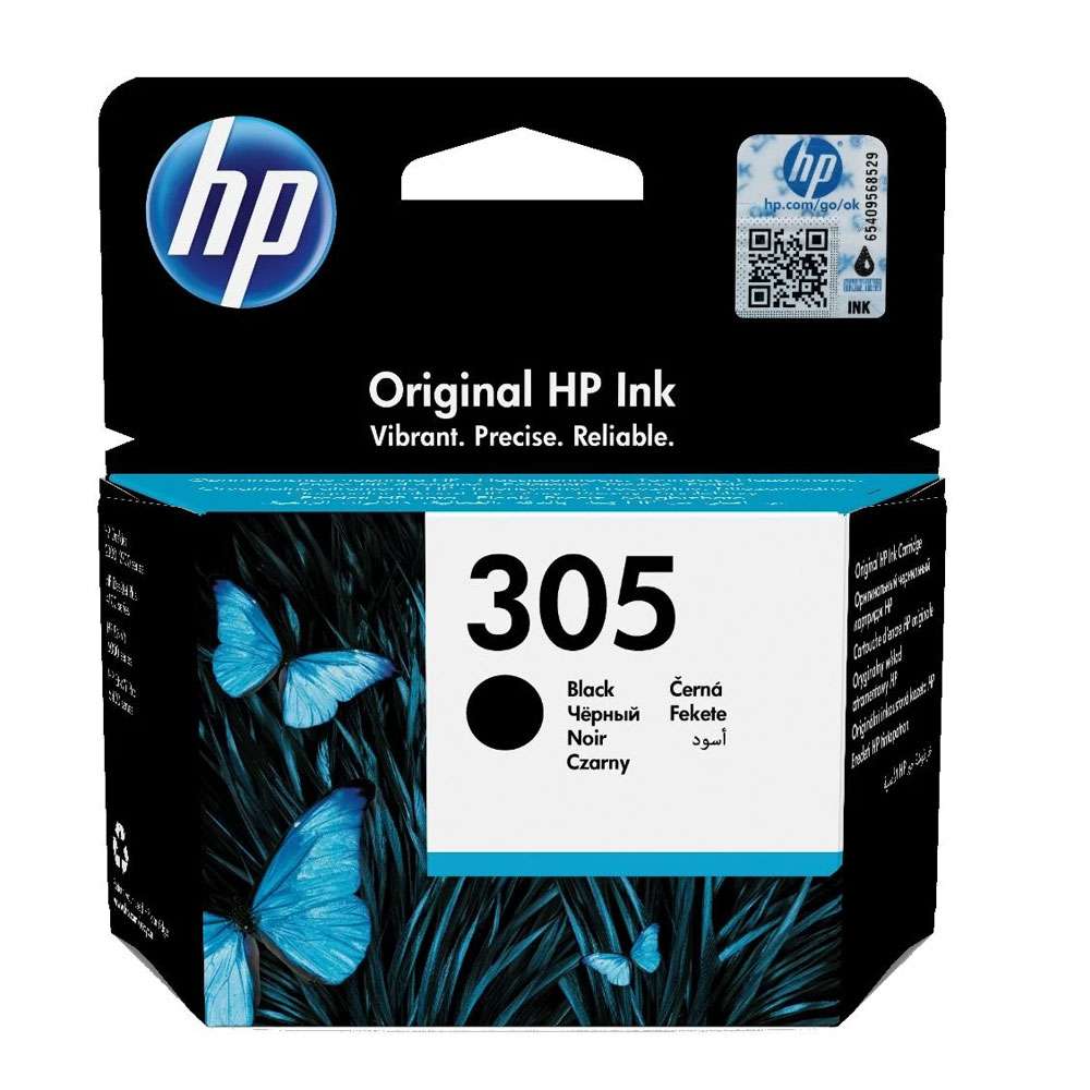 HP 305 Original Ink Cartridge for HP DeskJet 2300, 2700, 2730, 4134, 4220 atomoffice