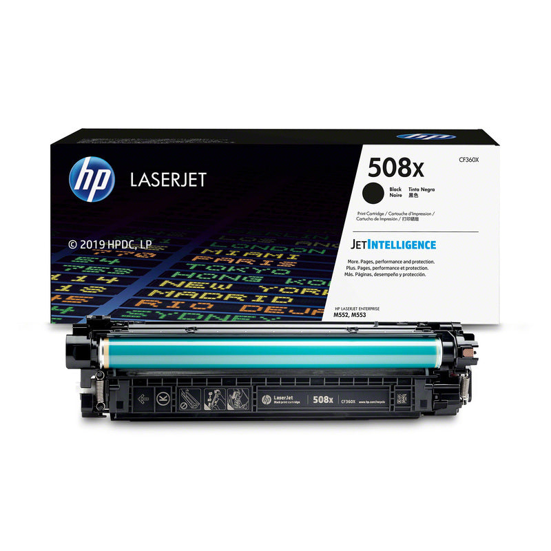 HP 508X Original Toner Cartridge for HP Color LaserJet Enterprise M552dn, M553dh, M553dn, M553n, M553x, Flow MFP M577c, MFP M577dn, MFP M577f Printers atomoffice