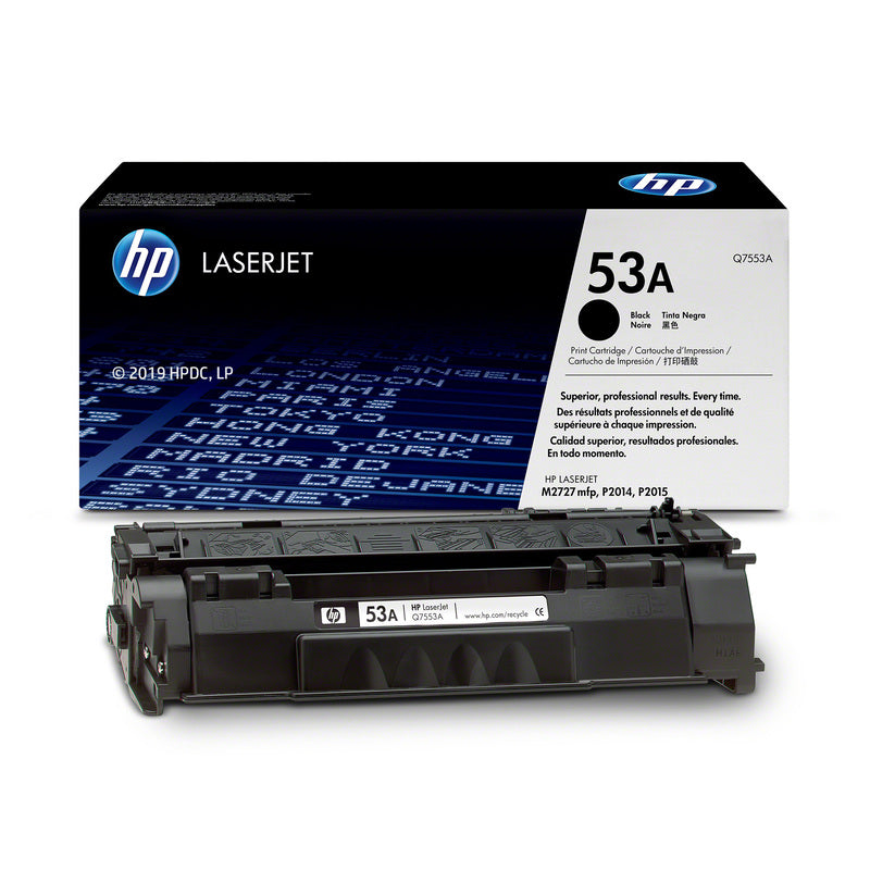 HP 53A Original Toner Cartridge for HP LaserJet MFP M2727nf, P2014, P2014n, P2015dn Printers atomoffice