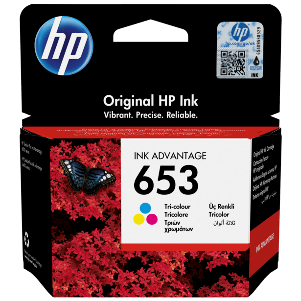 HP 653 Advantage Original Ink Cartridge atomoffice