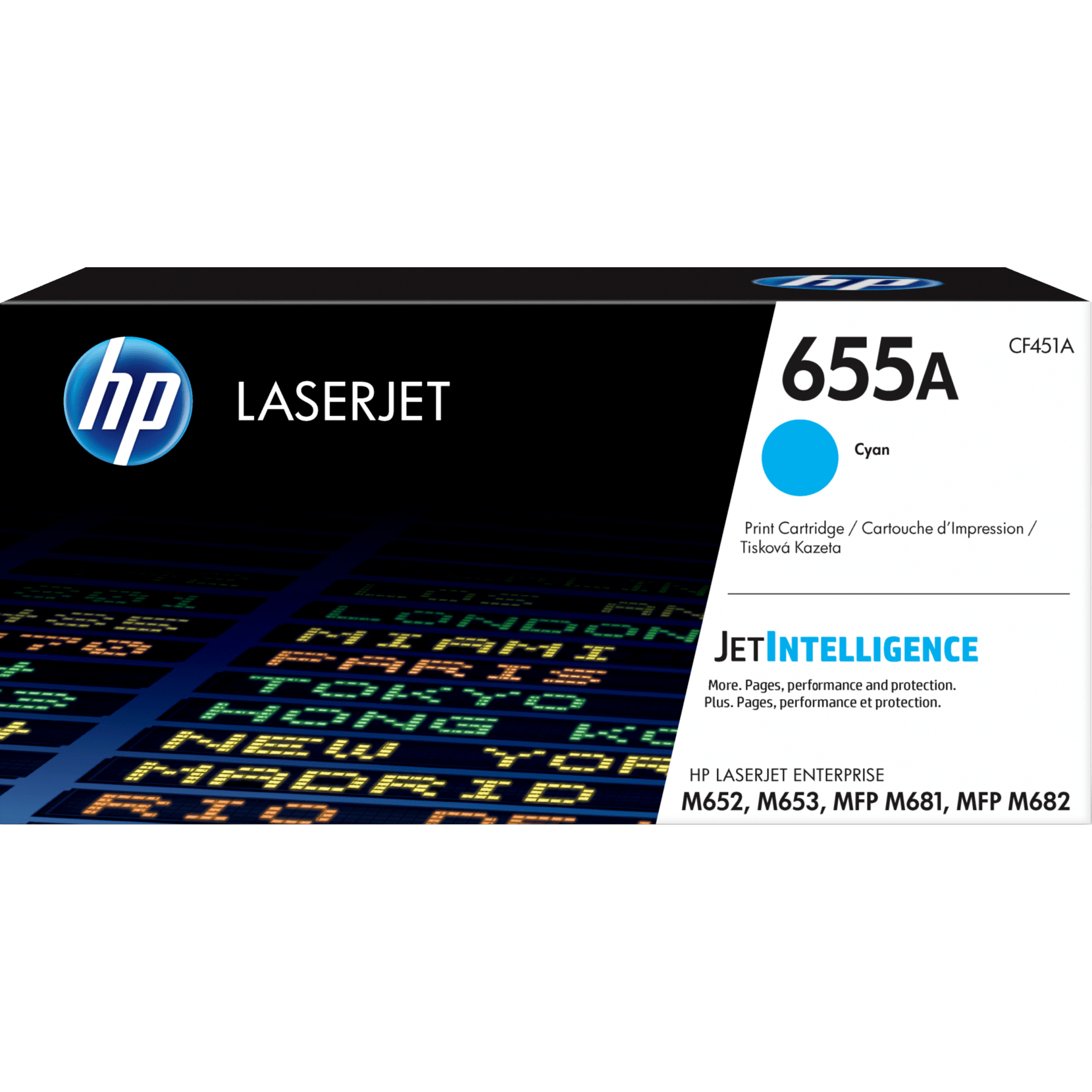HP 655A Original Toner Cartridge for HP LaserJet Enterprise M652, M653, M681, M682 atomoffice
