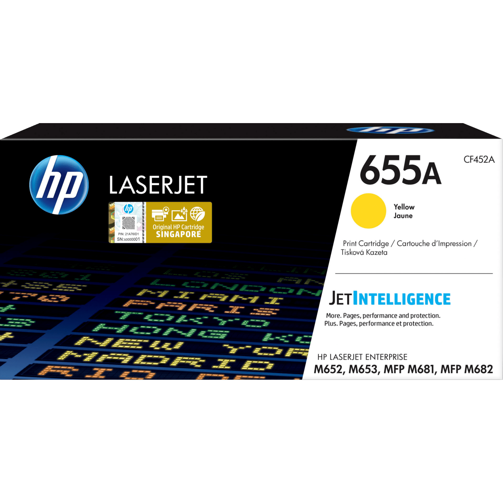 HP 655A Original Toner Cartridge for HP LaserJet Enterprise M652, M653, M681, M682 atomoffice