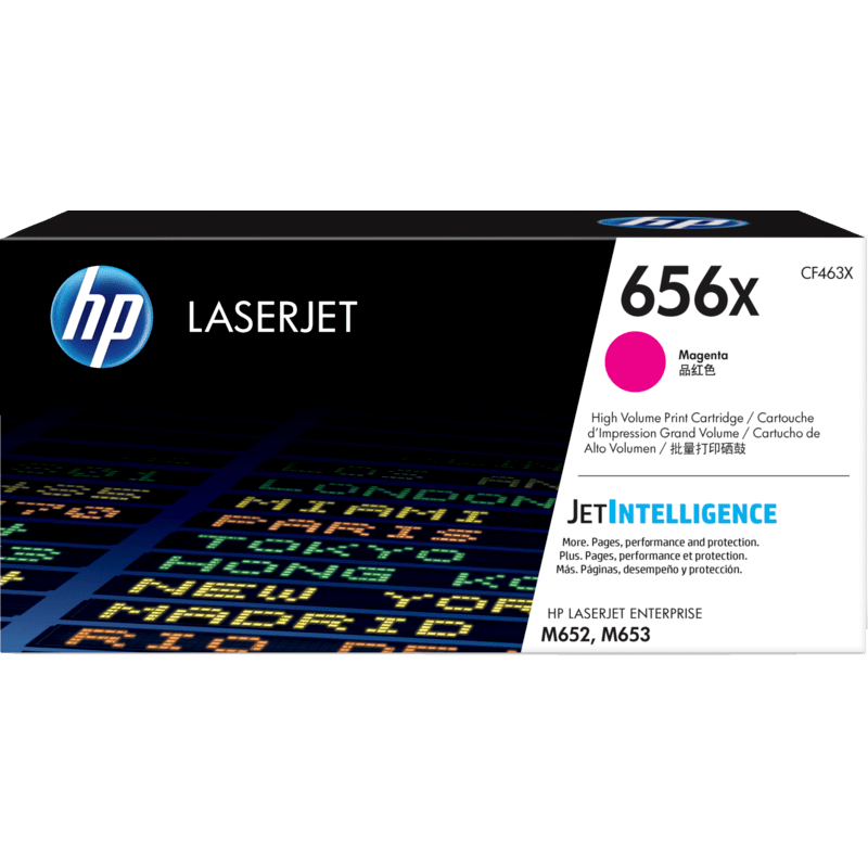HP 656X Original Toner Cartridge for HP LaserJet Enterprise M652, M653 series printers atomoffice