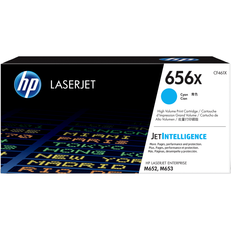 HP 656X Original Toner Cartridge for HP LaserJet Enterprise M652, M653 series printers atomoffice