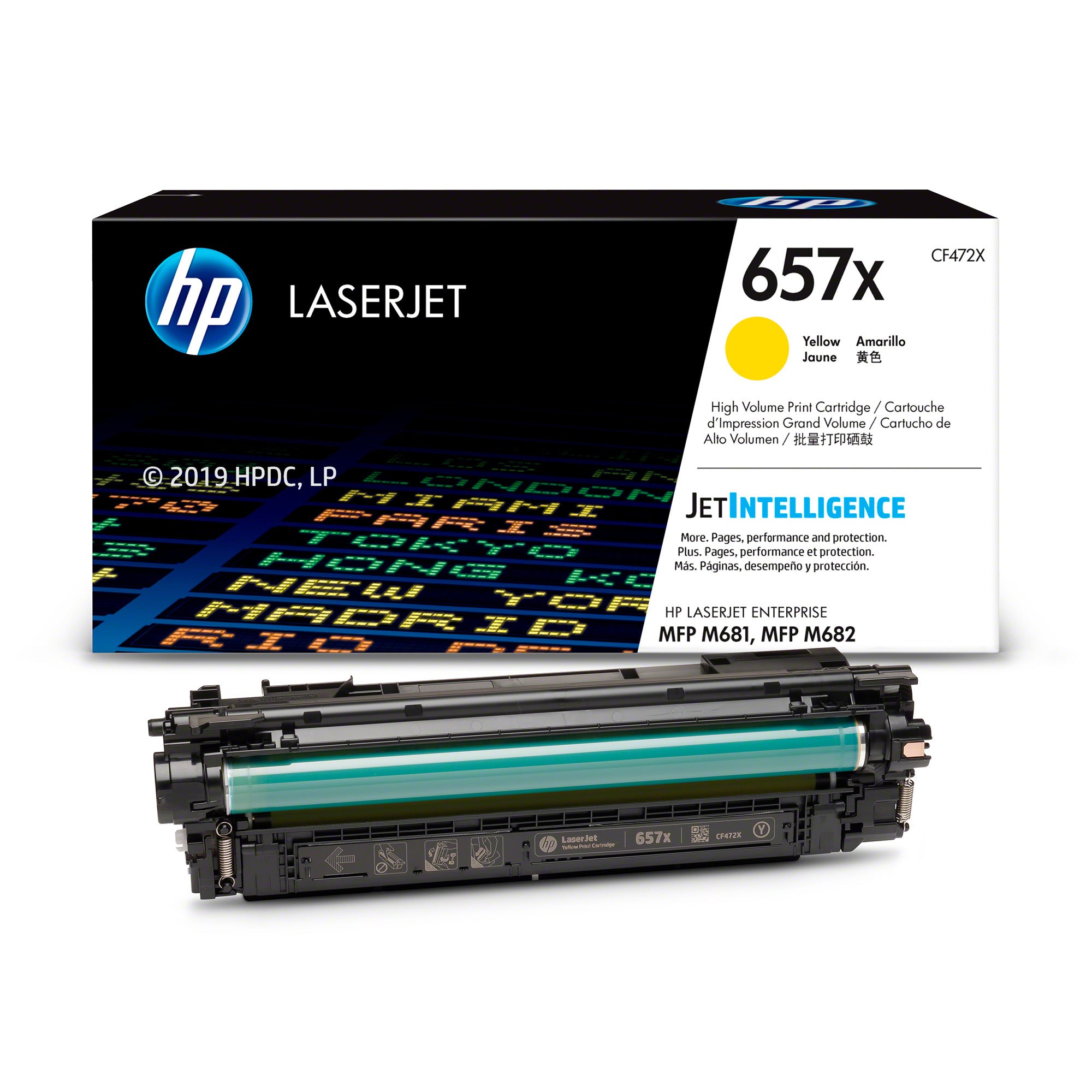 HP 657X Original Toner Cartridge for HP LaserJet Enterprise M681, M682 series printers atomoffice