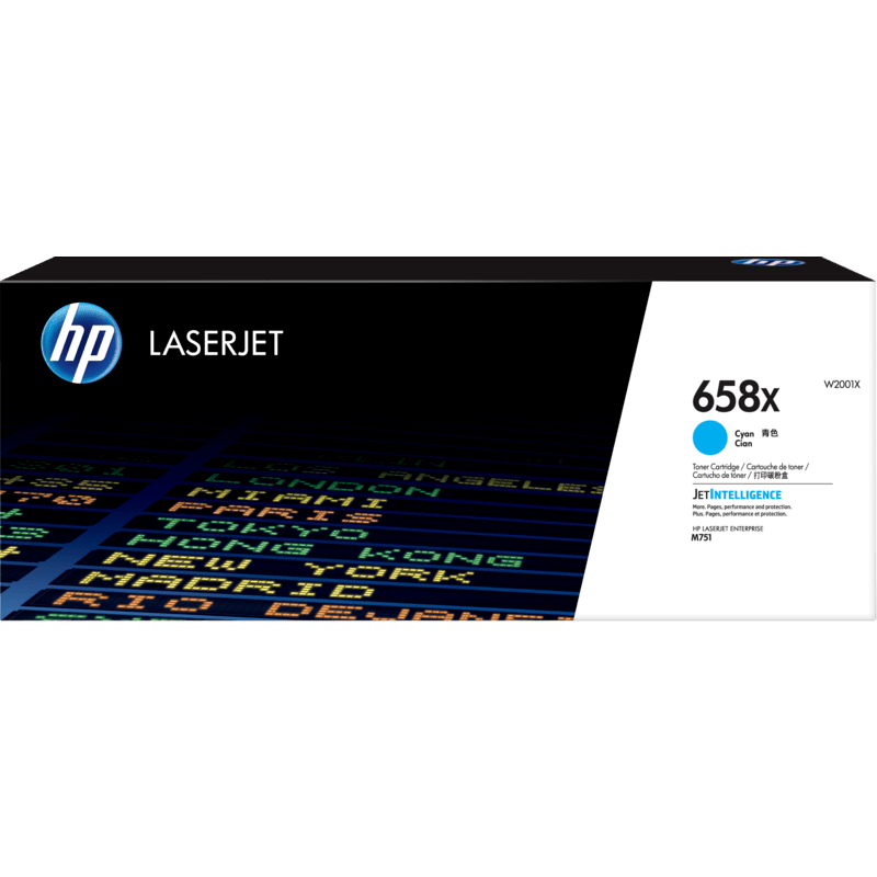 HP 658X Original Toner Cartridge for HP Color LaserJet Enterprise M751dn, M751n printers atomoffice