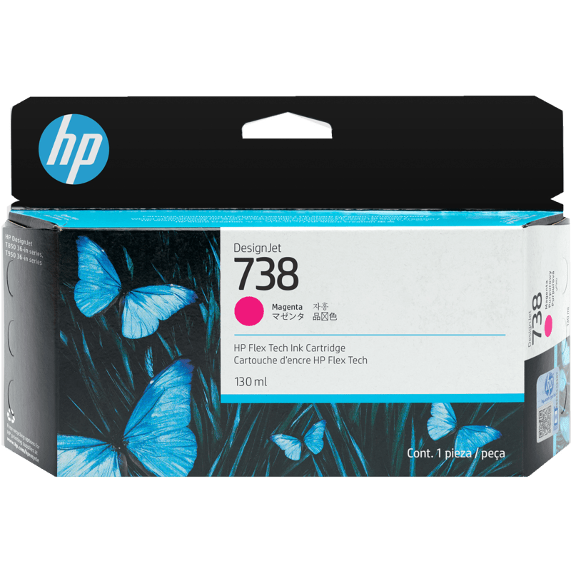 HP 738 130ml DesignJet Original Ink Cartridge atomoffice
