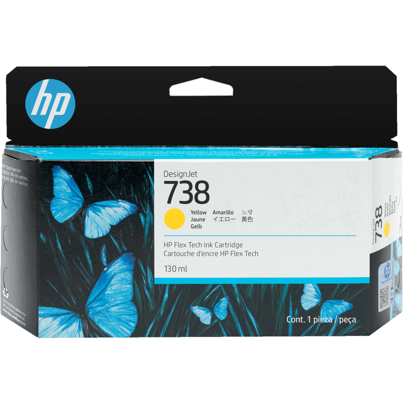 HP 738 130ml DesignJet Original Ink Cartridge atomoffice