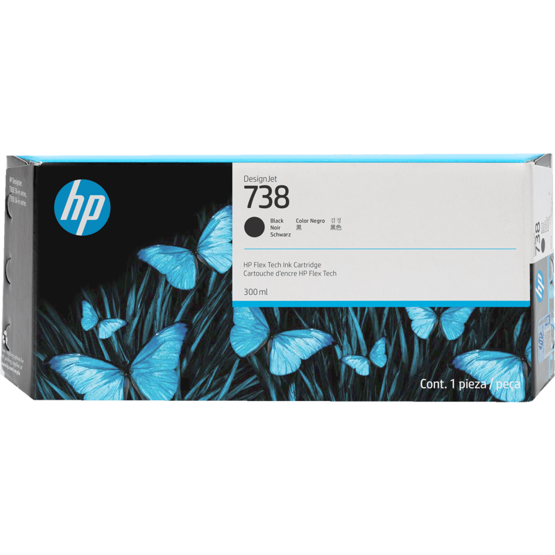 HP 738 300ml DesignJet Original Ink Cartridge atomoffice