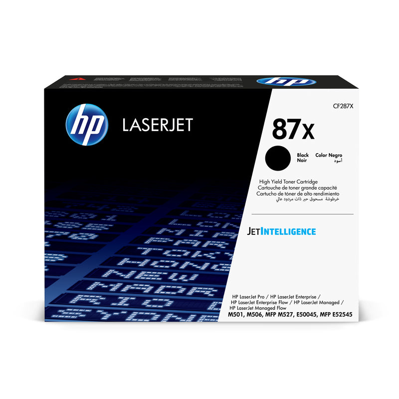 HP 87X Original Toner Cartridge for HP LaserJet Enterprise M506dh, M506dn, M506n, M506x, Flow MFP M527c, M527z, M527dn, M527f, M501dn, Pro M501dn, M501n Printers atomoffice