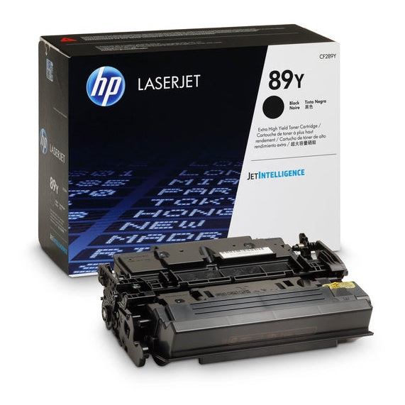 HP 89Y Original Toner Cartridge for HP LaserJet Enterprise M507dn, M507dng, M507n, M507x, Flow MFP M528c, M528z, M528z, M528f Printers atomoffice
