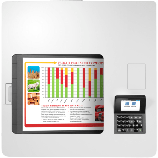 HP Color LaserJet Enterprise M554dn 7ZU81A Printer atomoffice