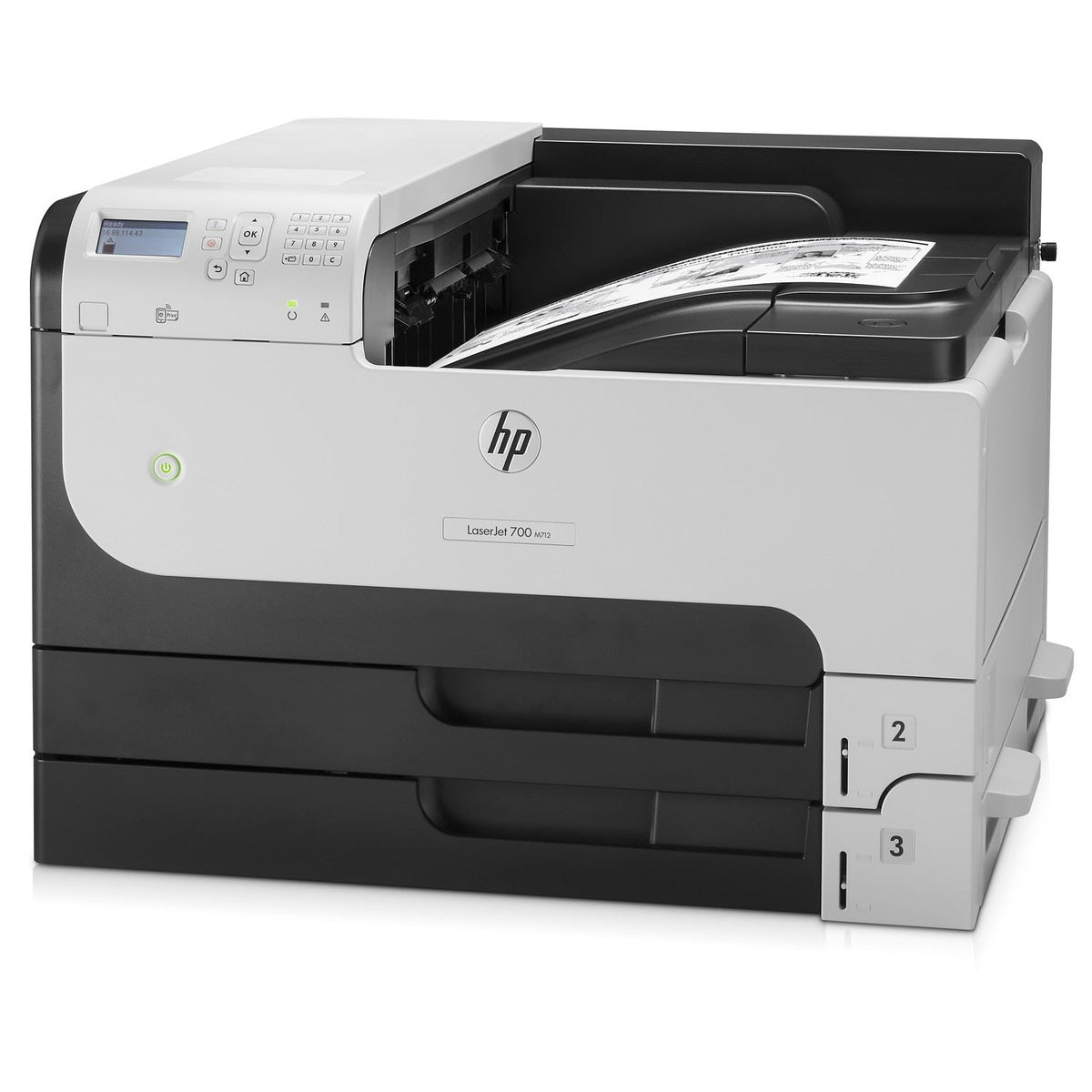 HP LaserJet Enterprise M712dn A3 Mono Laser Printer | High-Speed & Duplex atomoffice