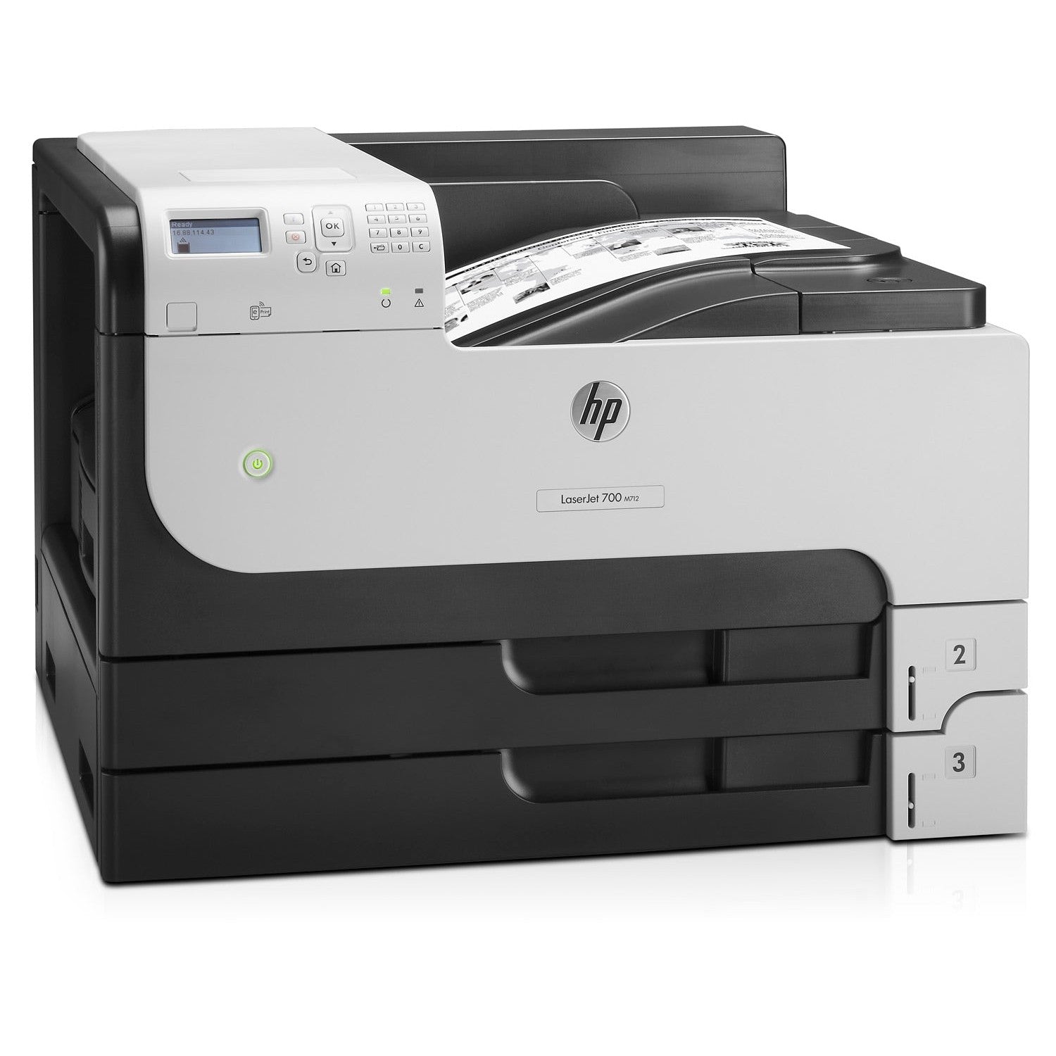 HP LaserJet Enterprise M712dn A3 Mono Laser Printer | High-Speed & Duplex