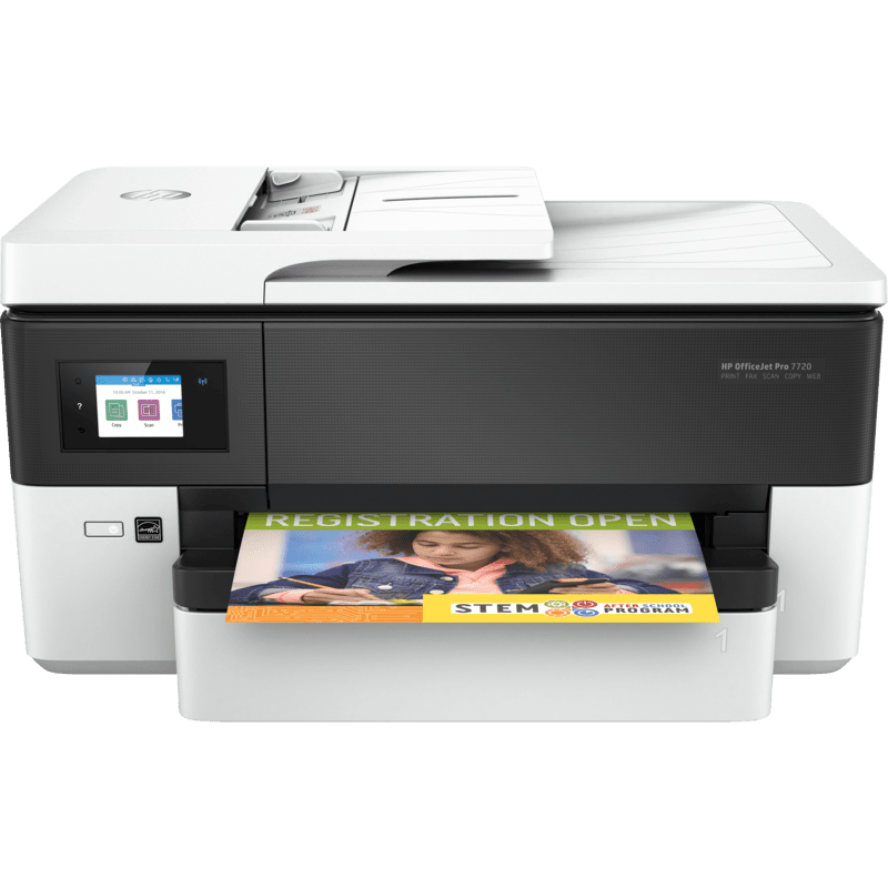 HP OfficeJet Pro 7720 Y0S18A A3 Wide Format All in One Color Printer atomoffice