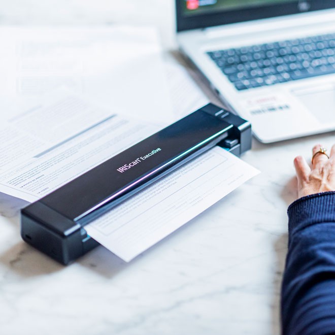 IRIScan Executive 4 Portable USB Duplex Document Scanner atomoffice