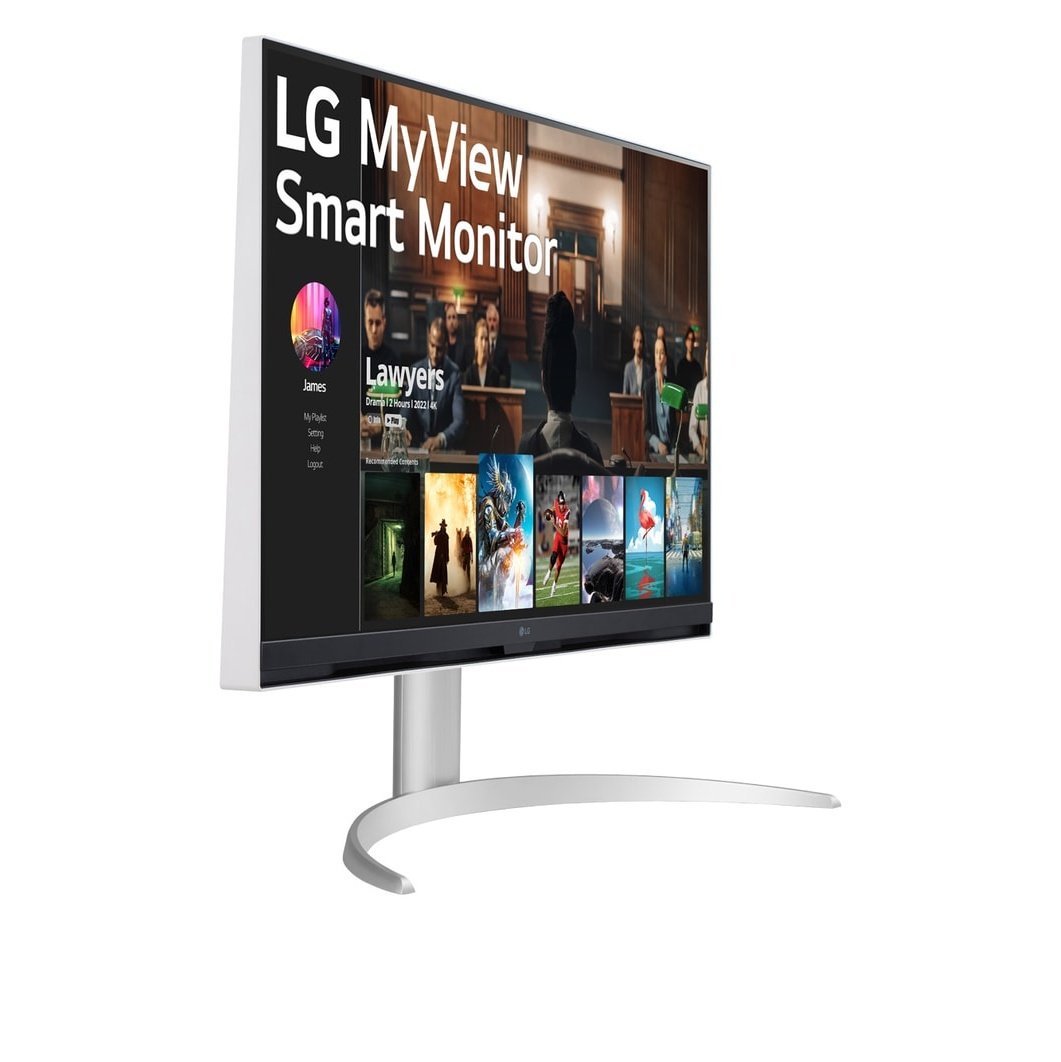LG 32" 32SQ730S-W Flat 4K UHD MyView Smart-VA Panel, 60Hz- HDMI,USB-C atomoffice