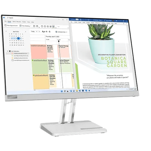 Lenovo 24" L24e-40 Flat FHD Monitor VA panel 100Hz- HDMI atomoffice
