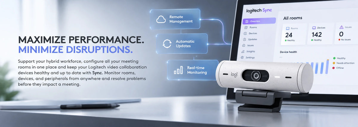 Logitech Brio 505 Full HD 1080p Webcam — view 3