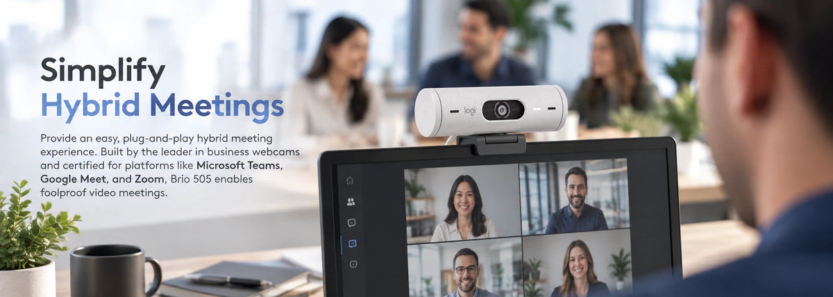 Logitech Brio 505 Full HD 1080p Webcam — view 4