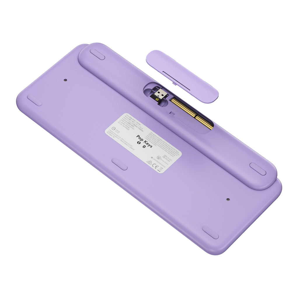 Logitech Pop Keys Mechanical Keyboard 84 Keys Wireless 10 meters , Bluetooth Tactile Switch atomoffice