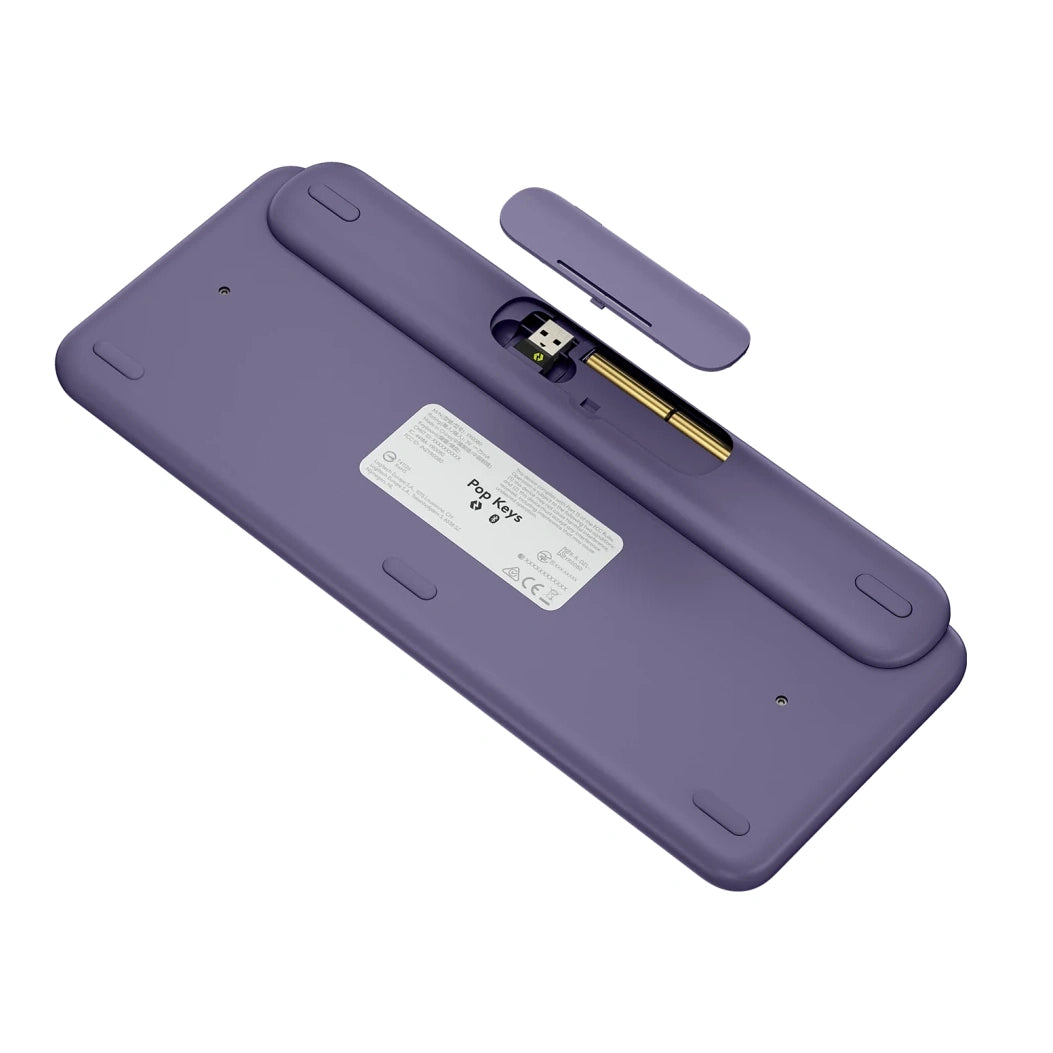 Logitech Pop Keys Mechanical Keyboard 84 Keys Wireless 10 meters , Bluetooth Tactile Switch atomoffice