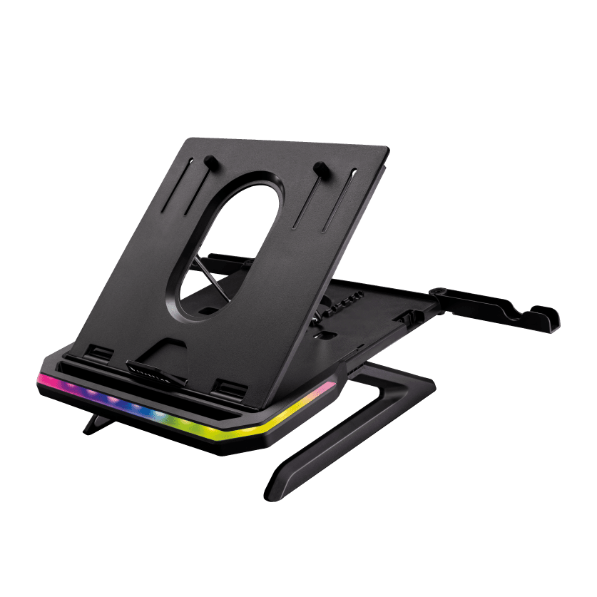 PORTUS X1 GAMING LAPTOP STAND WITH RGB atomoffice