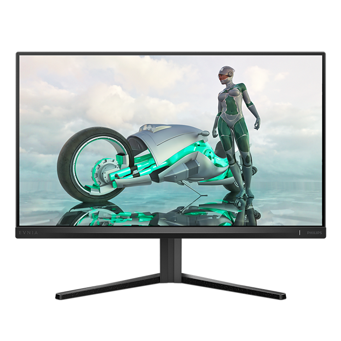 Philips Evnia 24M2N3200L Gaming Monitor, 24" IPS Display, FHD Resolution, 180Hz Refresh Rate, 0.5ms (Smart MBR) Response Time, Adaptive Sync, Mega Infinity DCR, SmartImage game, Black | 24M2N3200L