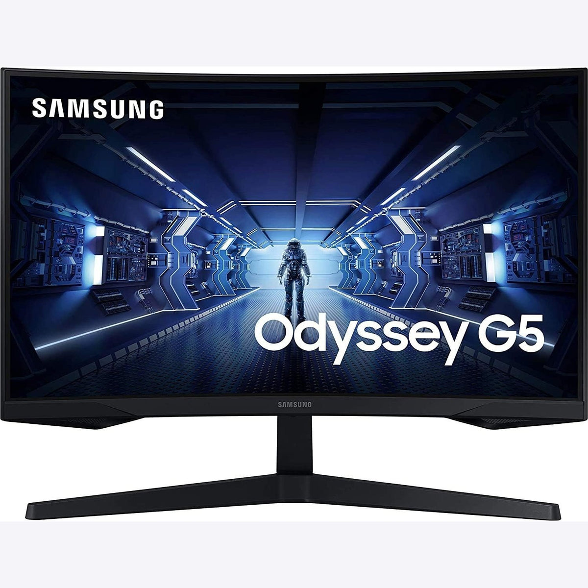 Samsung Odyssey G5 G55T WQHD 1000R Curved Gaming Monitor, VA Panel 144Hz - HDMI, DisplayPort atomoffice