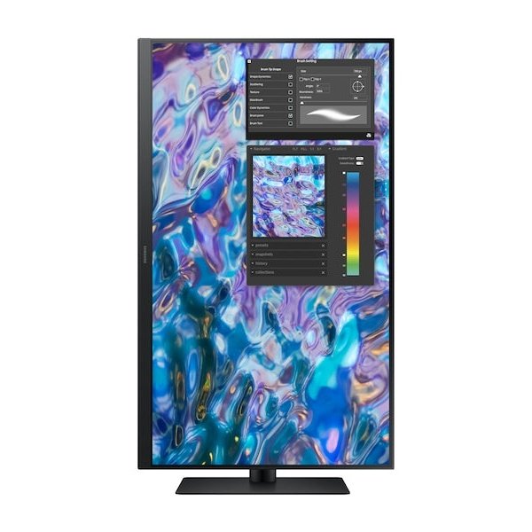 Samsung 27" LS27B610 Flat QHD Monitor Flat IPS Panel 75Hz- DP, HDMI atomoffice