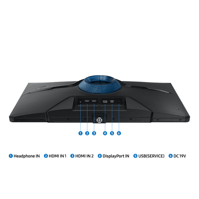 Samsung 27" LS27BG402 HDR10 Flat FHD Monitor IPS panel 240Hz- DP, HDMI atomoffice