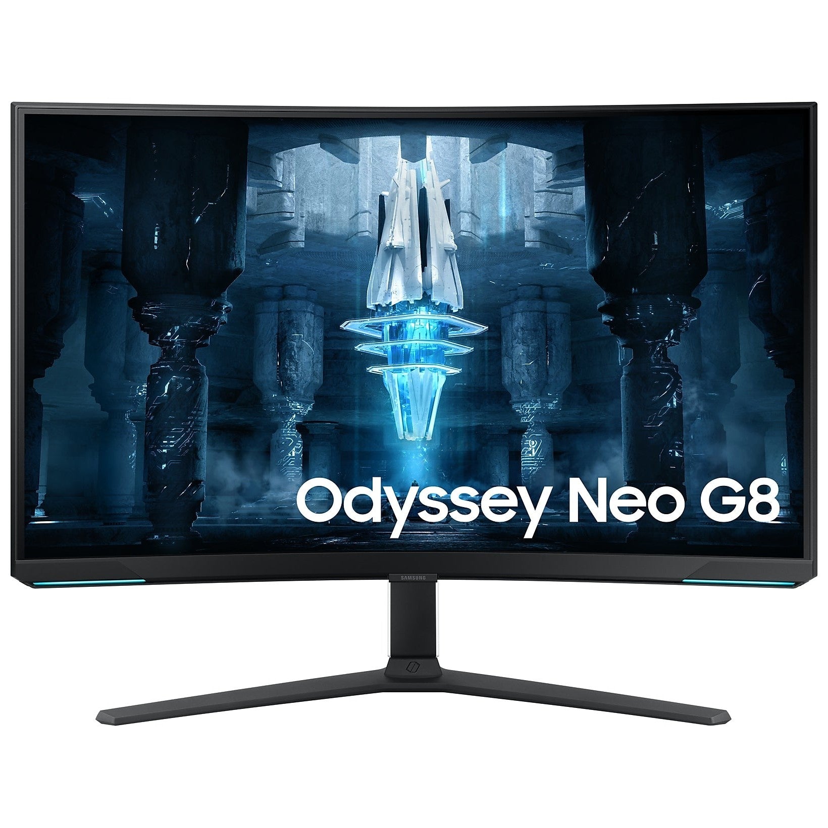 Samsung 32" LS32BG850NMXUE Odyssey Neo G8 Curved UHD Gaming Monitor 1MS-240Hz, Quantum Mini-LED