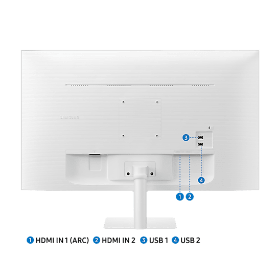 Samsung 32" LS32CM501 Flat FHD Monitor VA panel 60Hz- HDMI, USB Hub atomoffice