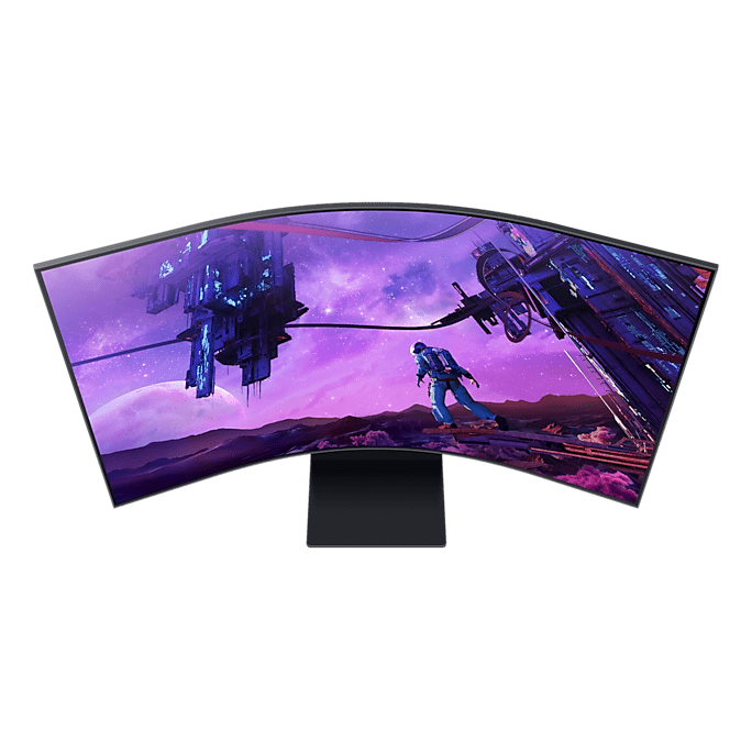 Samsung 55" LS55BG970 Odyssey Ark Curved 1000R UHD Monitor VA panel 165Hz- HDMI,USB Hub atomoffice