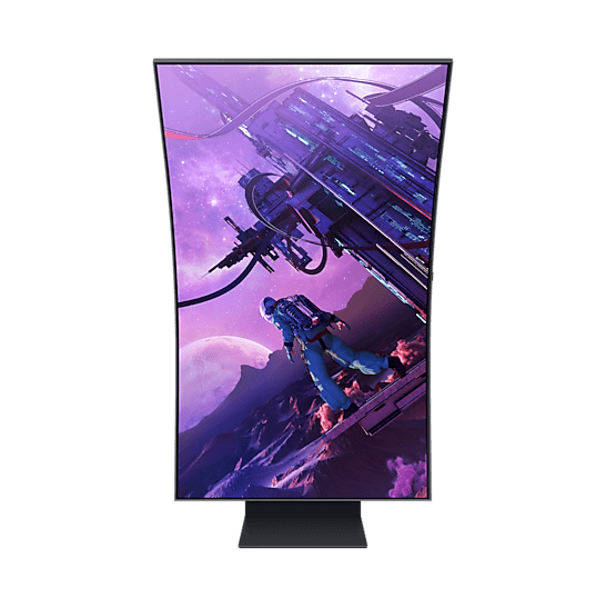 Samsung 55" LS55BG970 Odyssey Ark Curved 1000R UHD Monitor VA panel 165Hz- HDMI,USB Hub atomoffice