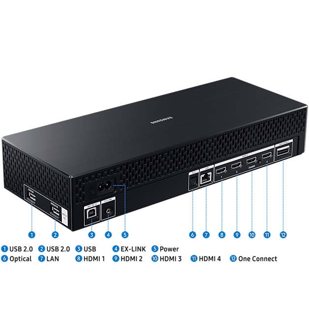 Samsung 55" LS55BG970 Odyssey Ark Curved 1000R UHD Monitor VA panel 165Hz- HDMI,USB Hub atomoffice