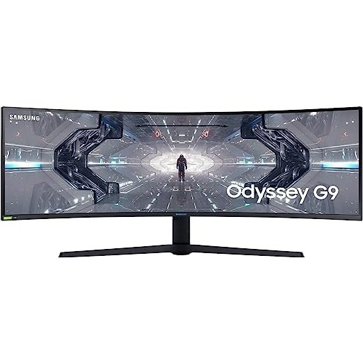 Samsung Odyssey G9 49" QHD Ultrawide Dual Curved QLED Gaming Monitor 1000R Curvature