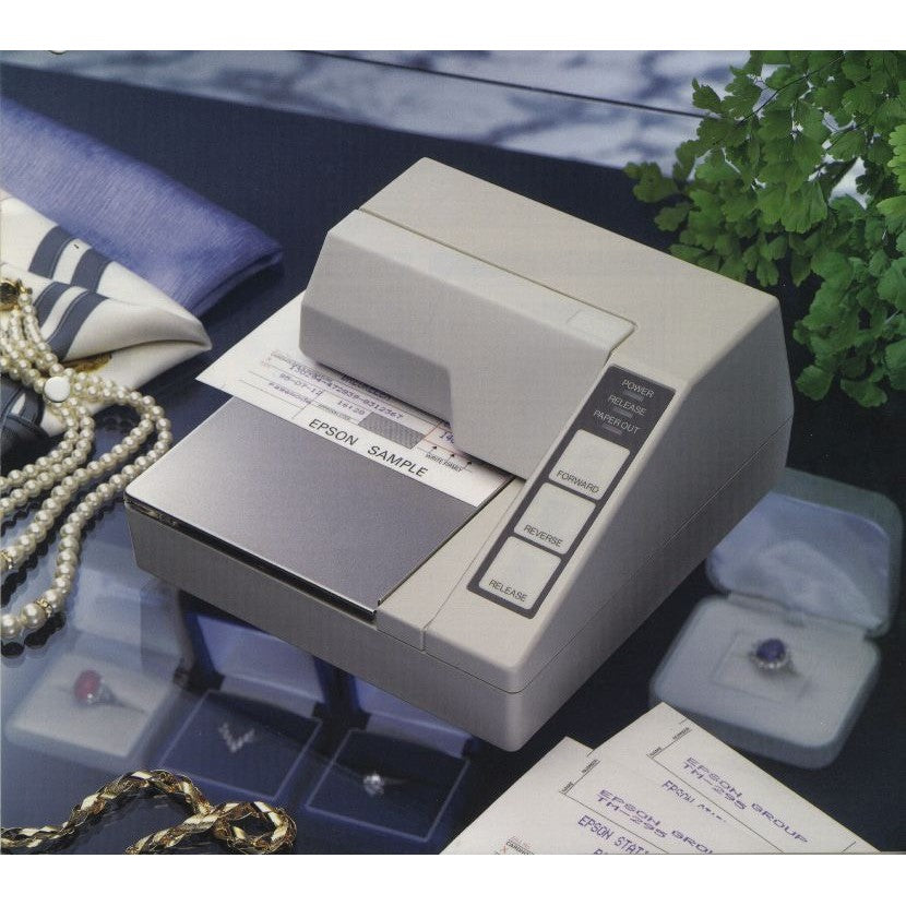 Epson TM-U295 Impact Dot Matrix Slip Printer, Flatbed Design, Serial Interface atomoffice