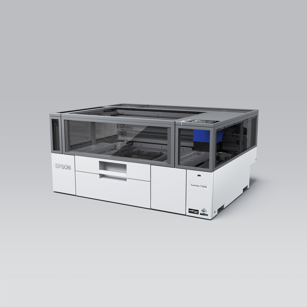 Epson SureColor SC-F1000 Direct-to-Garment Printer, DTG and DTFilm, UltraChrome DG Ink C11CK78301B0 atomoffice