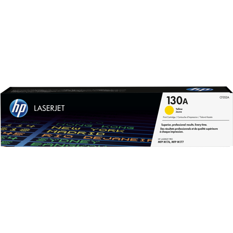HP 130A Original Toner Cartridge for HP LaserJet Pro Color MFP M176 and M177 series printers atomoffice