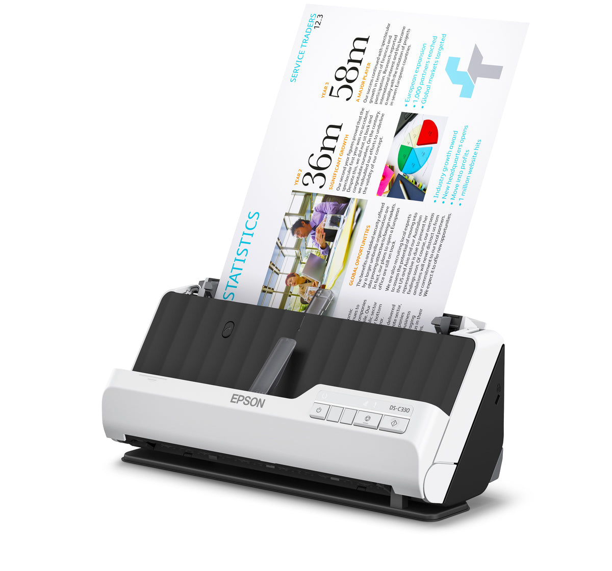 Epson DS-C330 B11B272402BE view 4 atomoffice