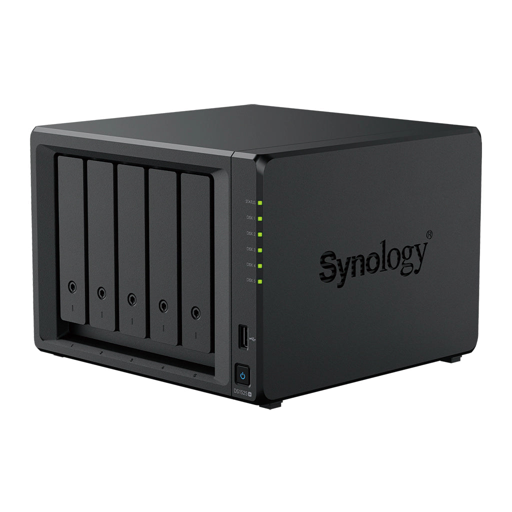 Synology DiskStation DS1525+ 5-Bay Desktop NAS Enclosure atomoffice