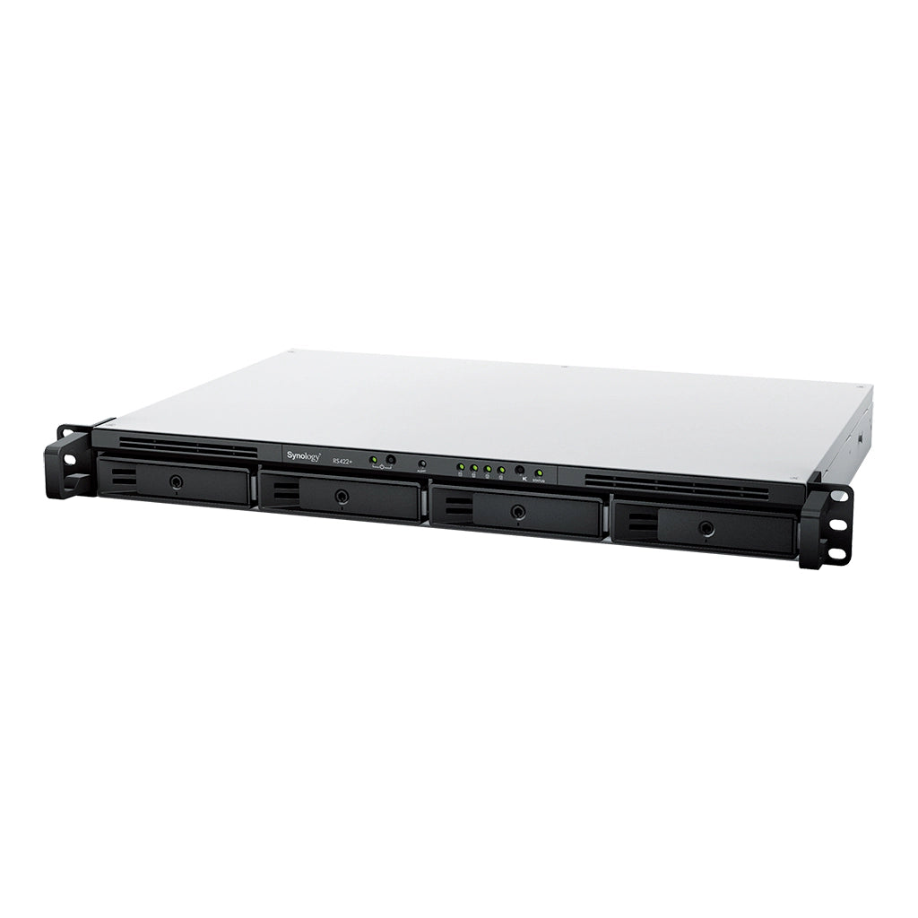 Synology RackStation RS422+ 4-Bay Short-Depth Rackmount NAS Enclosure atomoffice
