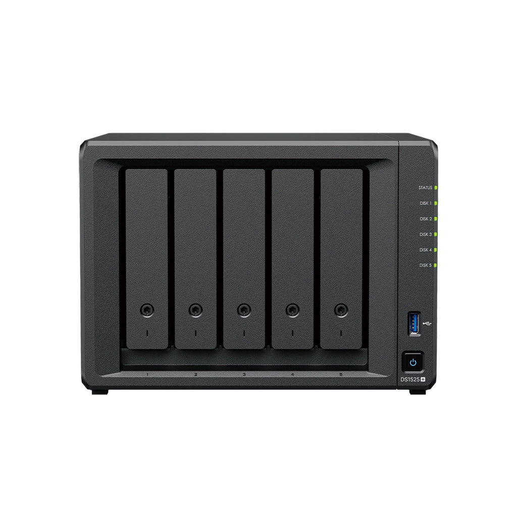 Synology DiskStation DS1525+ 5-Bay Desktop NAS Enclosure atomoffice