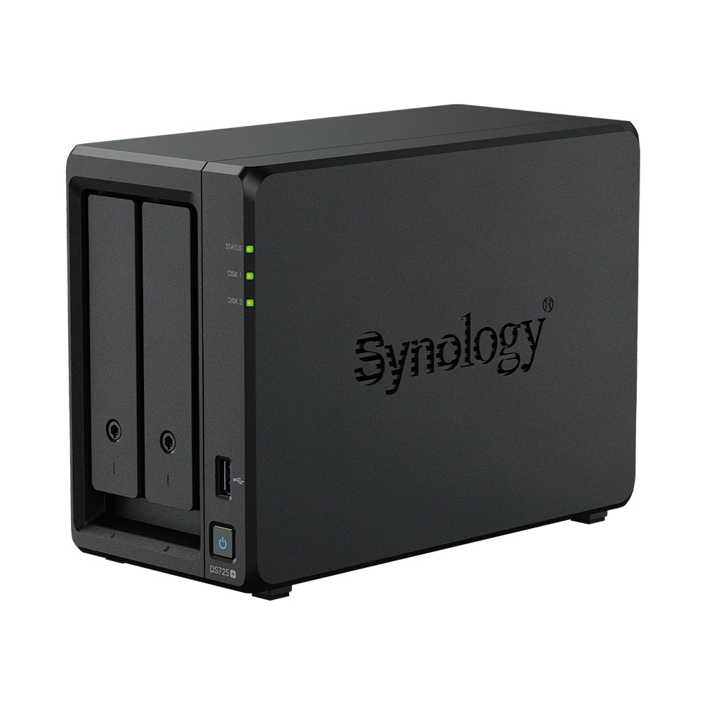 Synology DiskStation DS725+ 2-Bay Desktop NAS Enclosure atomoffice
