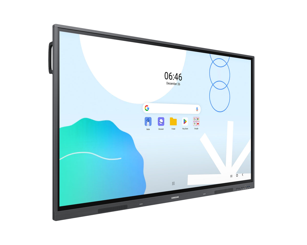 Samsung WAD Series Interactive Display, Android 13 EDLA, 40-Point Touch, OPS Slot atomoffice